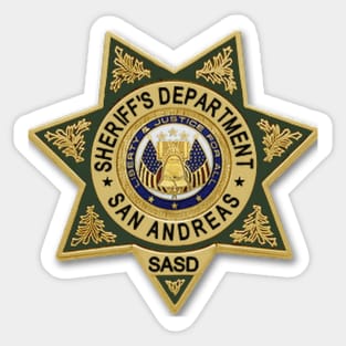 San Andreas Sheriff's Departament Sticker